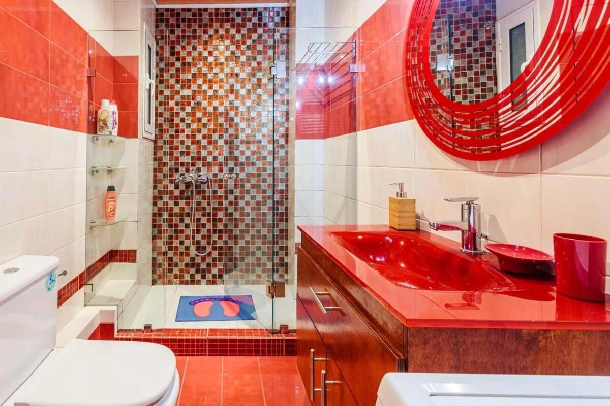 Athens Strawberry Hideaway - City Chic Retreat Kültér fotó