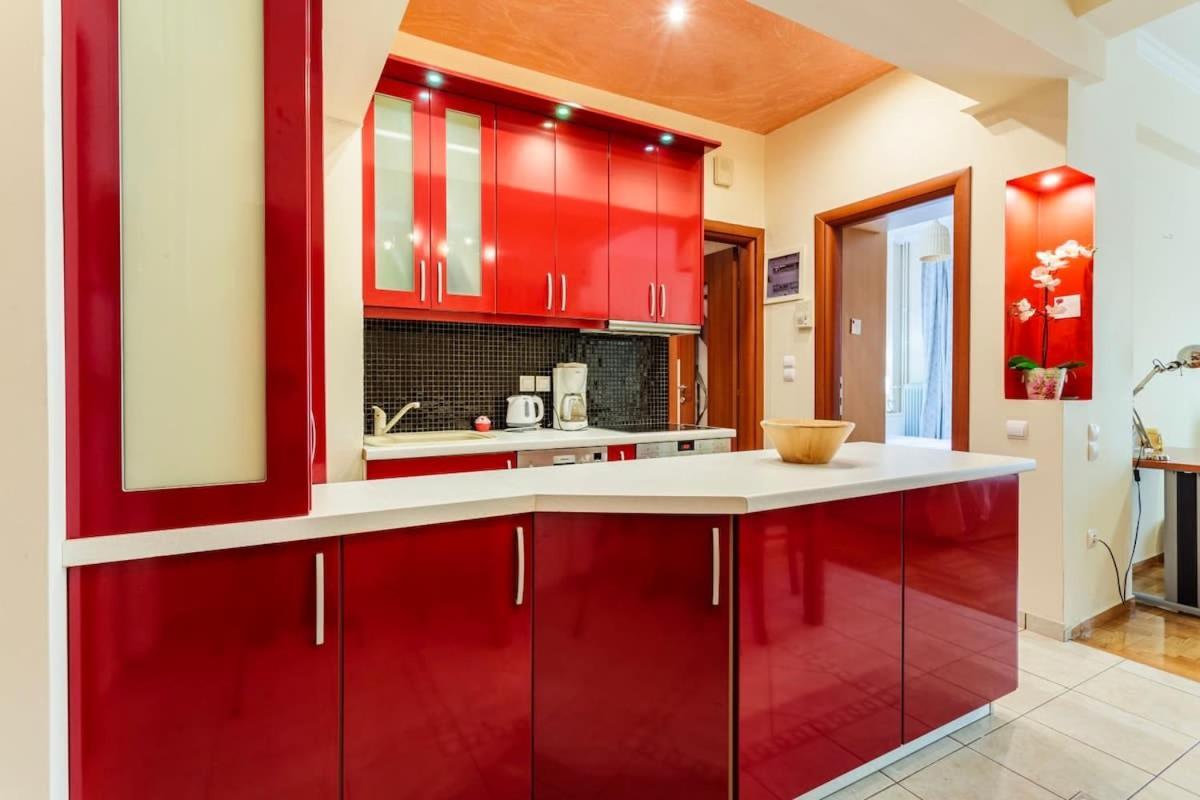 Athens Strawberry Hideaway - City Chic Retreat Kültér fotó